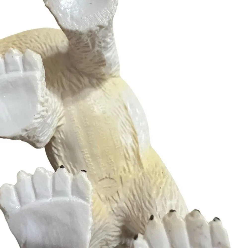 2015 Terra Battat Polar Bear Family Realistic Arctic Animals Set 4 Pcs